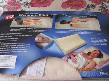 Cuscino memory per cervicale