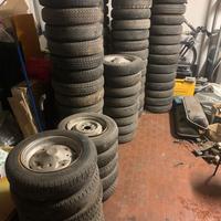 Cerchi per fiat 500 d'epoca F L R 126 1 e 2 serie