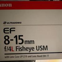 Canon 8-15 mm