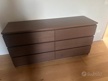 Cassettiera + comodini