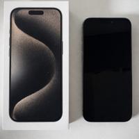 Iphone 15 Pro 256 gb- Titanio Naturale- Perfetto