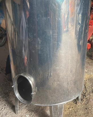 Cisterna in acciaio per alimenti