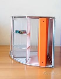 PORTAOGGETTI IN METALLO PERFORATO NUOVO
