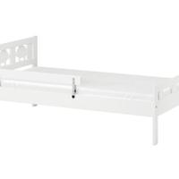 lettino Ikea Kritter con materasso.