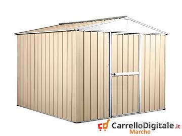 Box porta attrezzi in lamiera 276x260 beige