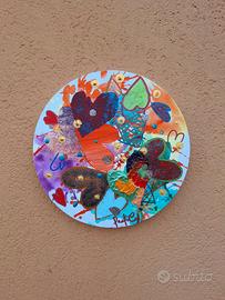 Cuori vibranti nella tela