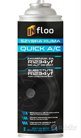 Ricarica climatizzatore auto - Gas R1234yf