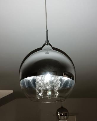5 lampadari eleganti in vetro,