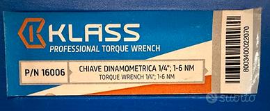 Chiave Dinamometrica range 1 / 6 nm