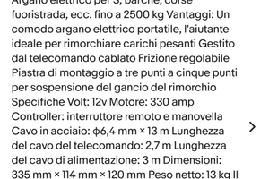 Verricello Elettrico