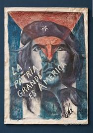 Che Guevara olio su tela dipinto cubano