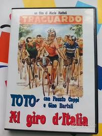 DVD in bianco e nero “ Al giro d’Italia” con Totò