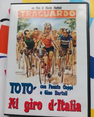 DVD in bianco e nero “ Al giro d’Italia” con Totò