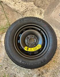 Ruotino di scorta R14 con cric