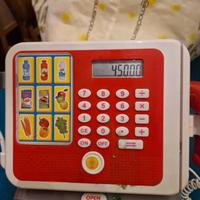 cassa supermercato con scanner giocattolo bambini