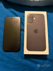 Iphone 16 black 256 gb