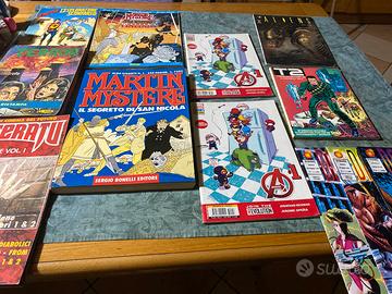 Ampia raccolta di fumetti in perfetto stato