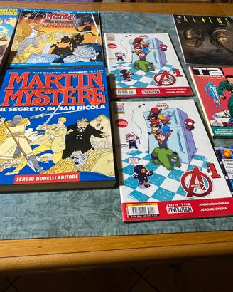 Ampia raccolta di fumetti in perfetto stato