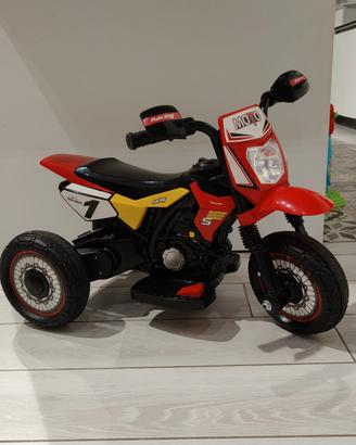 Moto Elettrica Cross 6 v