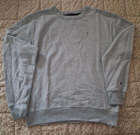 Felpa Champion Grigia Melange - Girocollo