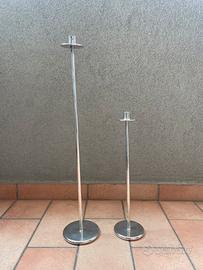 Coppia di candelabri Sambonet vintage