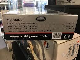 amplificatore spl dynamics 1500.1 d