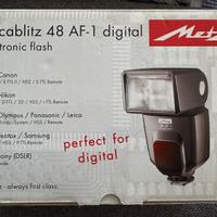 Flash Metz Mecablitz 48 AF-1 digital per Canon