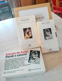 Cofanetto: VHS+libro su Fabrizio De André