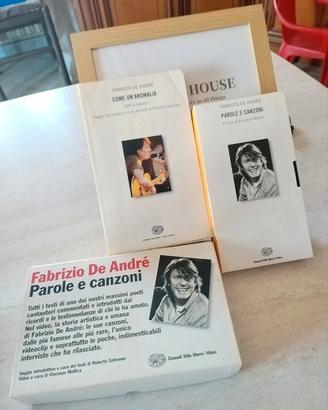 Cofanetto: VHS+libro su Fabrizio De André