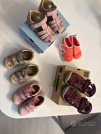 Lotto scarpe bimba n. 23-24 - 7 paia