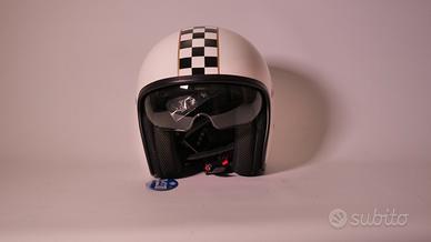 NUOVO casco PREMIER vintage ck white