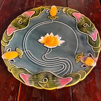 Piatto da parete art nouveau fine XIX secolo