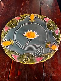 Piatto da parete art nouveau fine XIX secolo