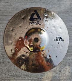 Splash Paiste Alpha Thin da 8" e 10" - coppia -