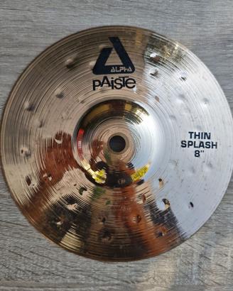 Splash Paiste Alpha Thin da 8" e 10" - coppia -