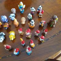 Lotto 27 personaggi sorpresine (Kinder, etc.)