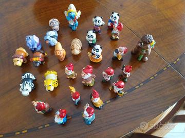 Lotto 27 personaggi sorpresine (Kinder, etc.)