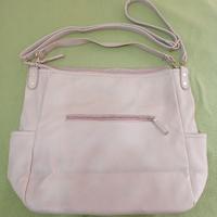 Borsa carpisa-rosa/beige-doppio manico-5 comparti