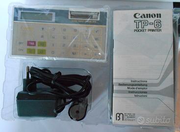 Canon TP-6 B Calcolatrice "Stampante tascabile"