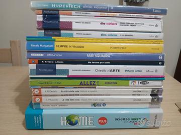 libri usati 1,2,3 media 