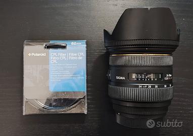 Obiettivo Sigma 24-70mm f/2.8 EX DG HSM per CANON