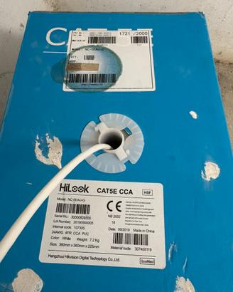 Cavo di rete Ethernet Cat5e di Hikvision
