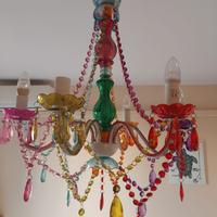 Lampadario colorato Kare