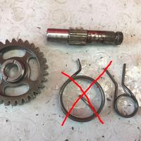 ALBERO AVVIAMENTO KTM GS 250 1987 1988 MX 1989