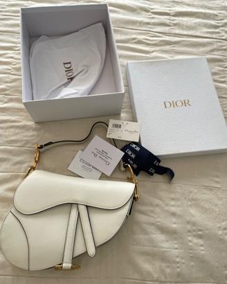 Saddle Dior panna