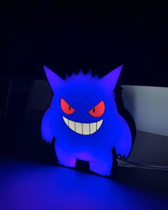 Lampada luminosa Gengar – Idea Halloween 👻
