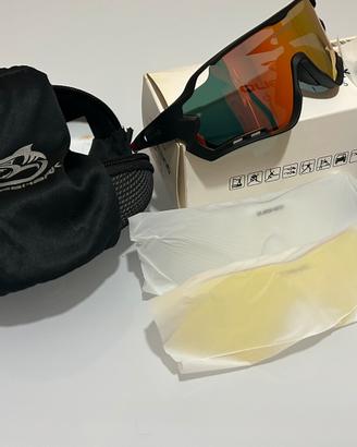 Occhiali mtb Queshark