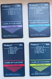MUSIC STYLE CARD ROLAND