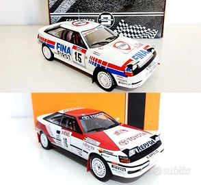 Toyota Celica Rally 1990 e 1991 1/18 Tanomodels