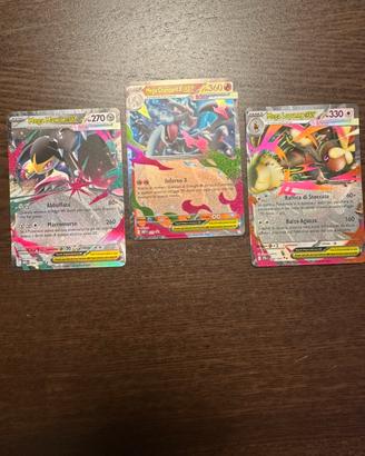 Carte Pokémon Mega Mawile EX, Charizard EX, Lopunn